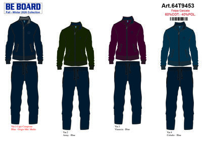 TUTA CONFORMATA UOMO 64T9453C Tellini S.r.l. Ingrosso Abbigliamento